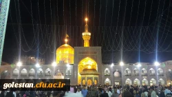 حضور دانشجومعلمان پسر دانشگاه فرهنگیان استان گلستان در اردوی زیارتی سیاحتی پیمان با امام رئوف 2