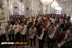 حضور دانشجومعلمان پسر دانشگاه فرهنگیان استان گلستان در اردوی زیارتی سیاحتی پیمان با امام رئوف 8