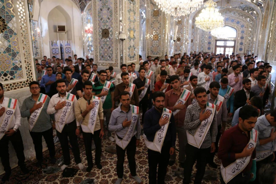 حضور دانشجومعلمان پسر دانشگاه فرهنگیان استان گلستان در اردوی زیارتی سیاحتی پیمان با امام رئوف 8