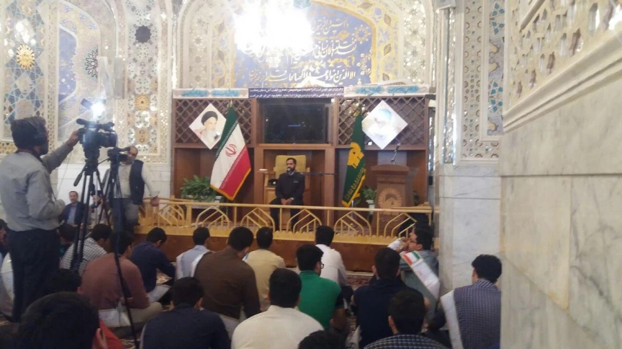 حضور دانشجومعلمان پسر دانشگاه فرهنگیان استان گلستان در اردوی زیارتی سیاحتی پیمان با امام رئوف 12