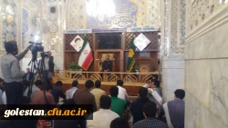 حضور دانشجومعلمان پسر دانشگاه فرهنگیان استان گلستان در اردوی زیارتی سیاحتی پیمان با امام رئوف 15