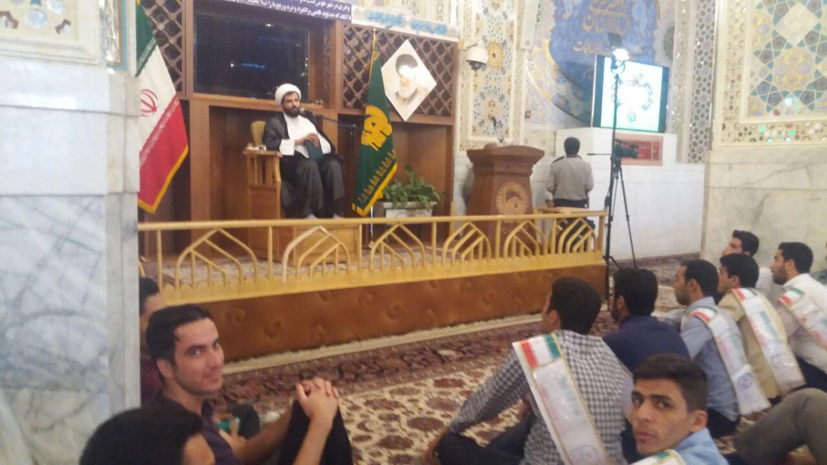 حضور دانشجومعلمان پسر دانشگاه فرهنگیان استان گلستان در اردوی زیارتی سیاحتی پیمان با امام رئوف 16