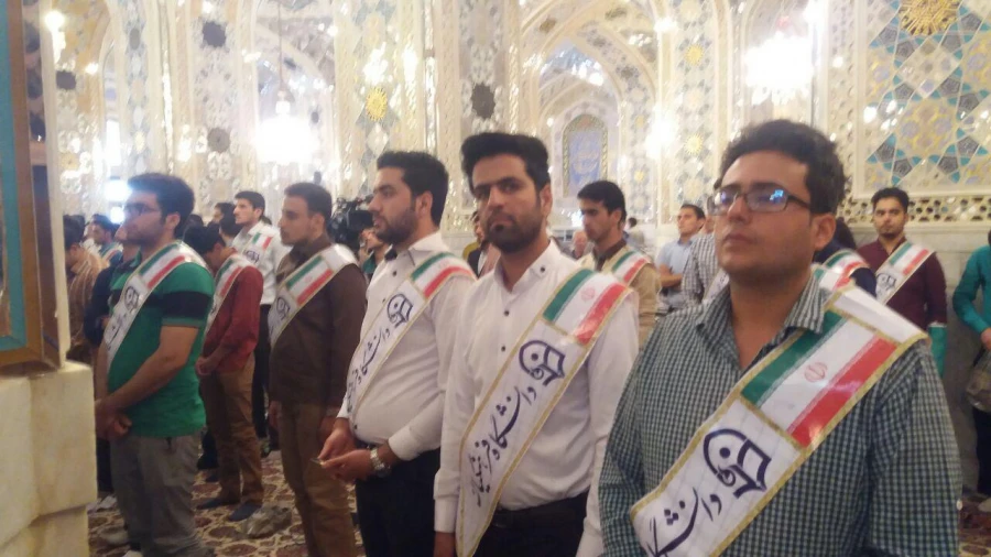 حضور دانشجومعلمان پسر دانشگاه فرهنگیان استان گلستان در اردوی زیارتی سیاحتی پیمان با امام رئوف 17