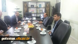 نشسست دوساعته مدیرعامل سرپرستی بانک تجارت استان با سرپرست دانشگاه 3