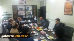 نشسست دوساعته مدیرعامل سرپرستی بانک تجارت استان با سرپرست دانشگاه 5