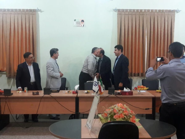 برگزاری جلسه تکریم و معارفه سرپرست واحد شهید بهشتی گنبدکاووس 4