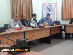 برگزاری جلسه تکریم و معارفه سرپرست واحد شهید بهشتی گنبدکاووس 7