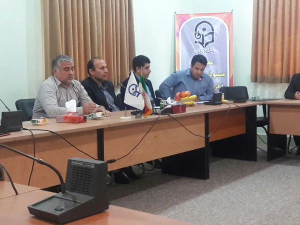 برگزاری جلسه تکریم و معارفه سرپرست واحد شهید بهشتی گنبدکاووس 7