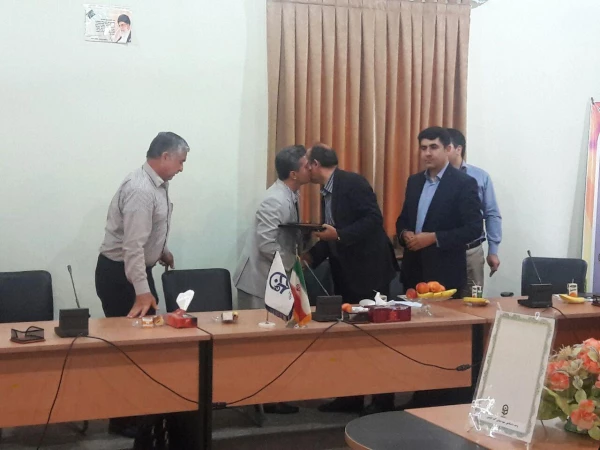 برگزاری جلسه تکریم و معارفه سرپرست واحد شهید بهشتی گنبدکاووس 6