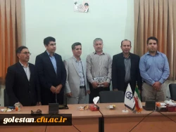 برگزاری جلسه تکریم و معارفه سرپرست واحد شهید بهشتی گنبدکاووس 12