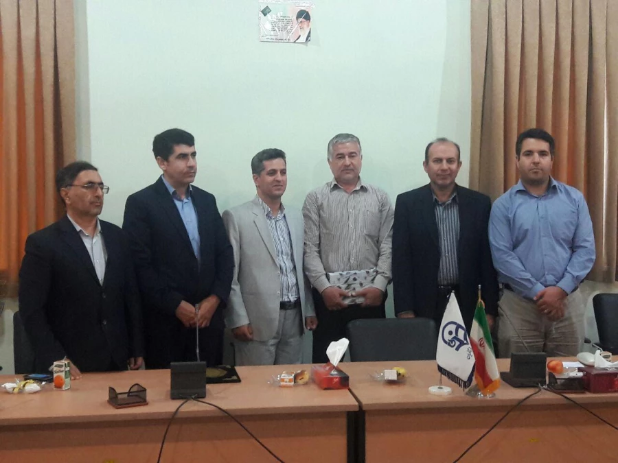 برگزاری جلسه تکریم و معارفه سرپرست واحد شهید بهشتی گنبدکاووس 12