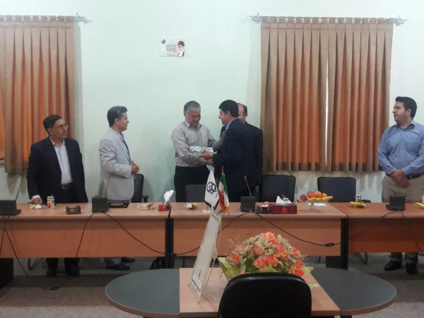 برگزاری جلسه تکریم و معارفه سرپرست واحد شهید بهشتی گنبدکاووس 13