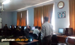 برگزاری  دوره بالندگی حرفه ای آموزش نرم افزار NVIVOبرای اعضای هیات علمی و مامورین محترم آموزشی 2