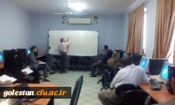 برگزاری  دوره بالندگی حرفه ای آموزش نرم افزار NVIVOبرای اعضای هیات علمی و مامورین محترم آموزشی 3