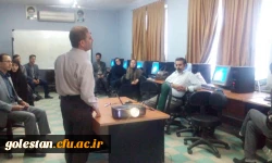 برگزاری  دوره بالندگی حرفه ای آموزش نرم افزار NVIVOبرای اعضای هیات علمی و مامورین محترم آموزشی 4