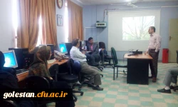 برگزاری  دوره بالندگی حرفه ای آموزش نرم افزار NVIVOبرای اعضای هیات علمی و مامورین محترم آموزشی 5