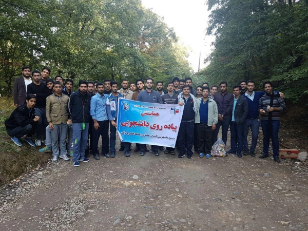 همایش پیاده روی دانشجویان بسیجی پردیس آیت الله خامنه ای گرگان 6