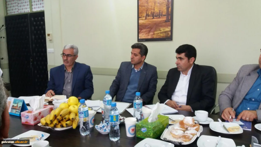 حضور دکتر تربتی نژاد، نماینده مردم گرگان و آق قلا در جلسه هیأت رئیسه دانشگاه فرهنگیان استان گلستان 2