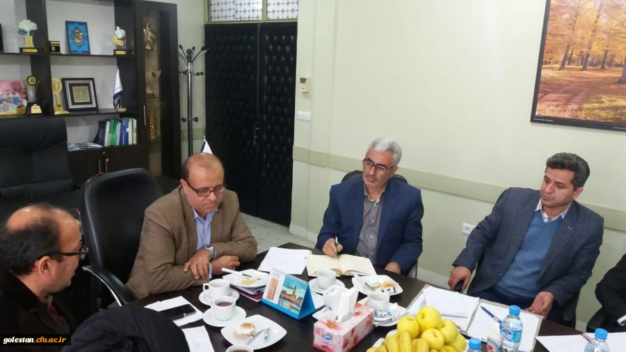 حضور دکتر تربتی نژاد، نماینده مردم گرگان و آق قلا در جلسه هیأت رئیسه دانشگاه فرهنگیان استان گلستان 9