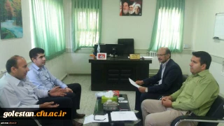 جلسه کارگروه بالندگی حرفه ای دانشگاه فرهنگیان استان گلستان