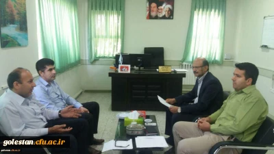 جلسه کارگروه بالندگی حرفه ای دانشگاه فرهنگیان استان گلستان