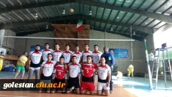 تیم والیبال پردیس آیت الله خامنه ای گرگان نائب قهرمان شد 2