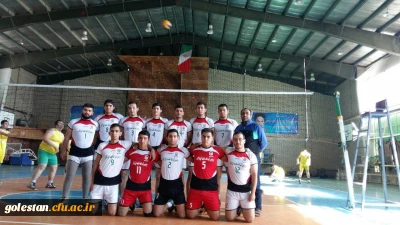 تیم والیبال پردیس آیت الله خامنه ای گرگان نائب قهرمان شد