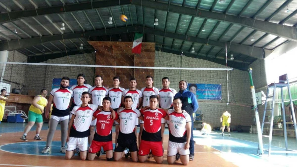 تیم والیبال پردیس آیت الله خامنه ای گرگان نائب قهرمان شد 2