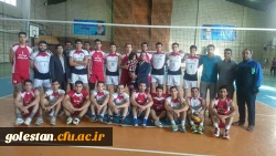 تیم والیبال پردیس آیت الله خامنه ای گرگان نائب قهرمان شد 4
