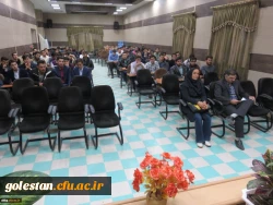 نشست هم اندیشی رئیس اداره آموزش و پژوهش مدیریت استانی با دانشجویان مرکز آموزش عالی شهیدبشهتی گنبدکاووس 7