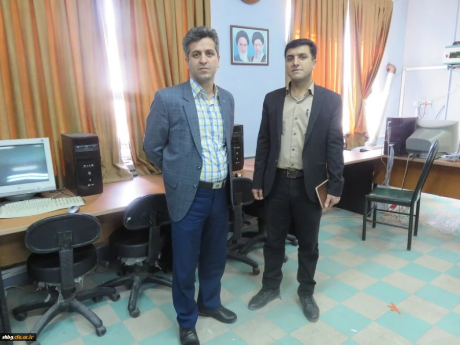 بازدید کارشناس مسئول هوشمندسازی مدیریت پردیس های استان گلستان از واحد دانشگاهی شهید بهشتی 3