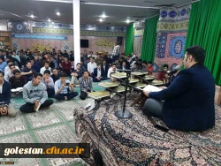 به مناسبت روز دانشجو محفل انس با قرآن برگزار شد. 4