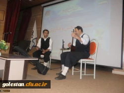 همایش بزرگداشت هفته پژوهش و تجلیل از پژوهشگران برتر استانی دانشگاه فرهنگیان با حضور دکتر ساکی برگزار شد. 18