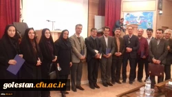 همایش بزرگداشت هفته پژوهش و تجلیل از پژوهشگران برتر استانی دانشگاه فرهنگیان با حضور دکتر ساکی برگزار شد. 20