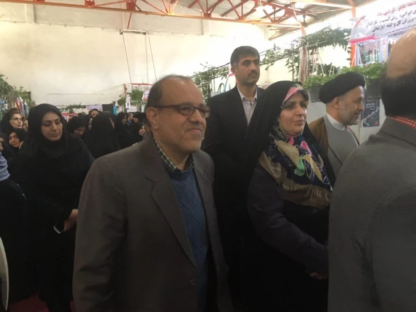 حضور سرپرست دانشگاه  فرهنگیان استان گلستان در مراسم  افتتاحیه نمایشگاه زن ، تلاش و توسعه 2