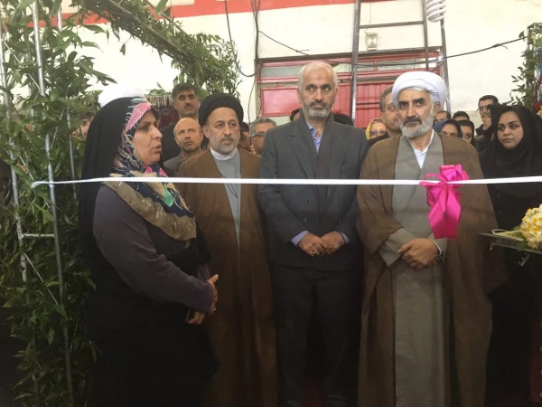 حضور سرپرست دانشگاه  فرهنگیان استان گلستان در مراسم  افتتاحیه نمایشگاه زن ، تلاش و توسعه 6