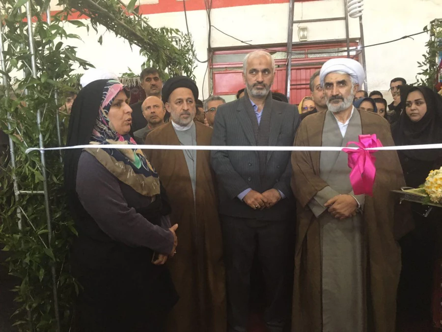 حضور سرپرست دانشگاه  فرهنگیان استان گلستان در مراسم  افتتاحیه نمایشگاه زن ، تلاش و توسعه 6