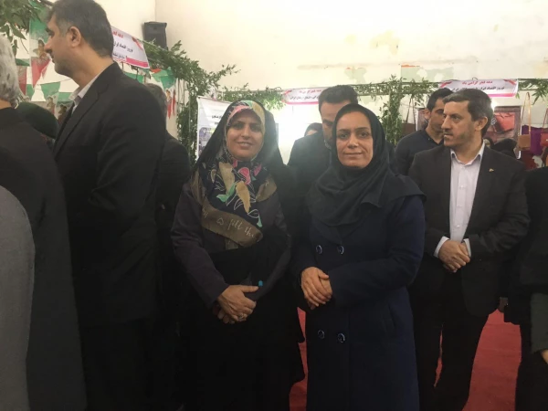 حضور سرپرست دانشگاه  فرهنگیان استان گلستان در مراسم  افتتاحیه نمایشگاه زن ، تلاش و توسعه 5