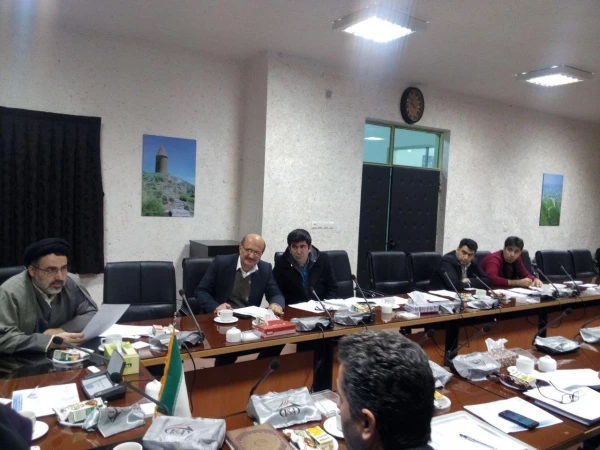 برگزاری جلسه شورای دانشجویی استان 5