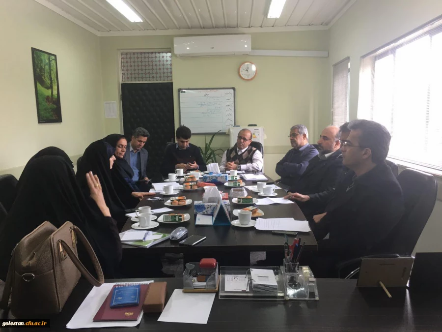 برگزاری جلسه شورای پژوهش استان 7