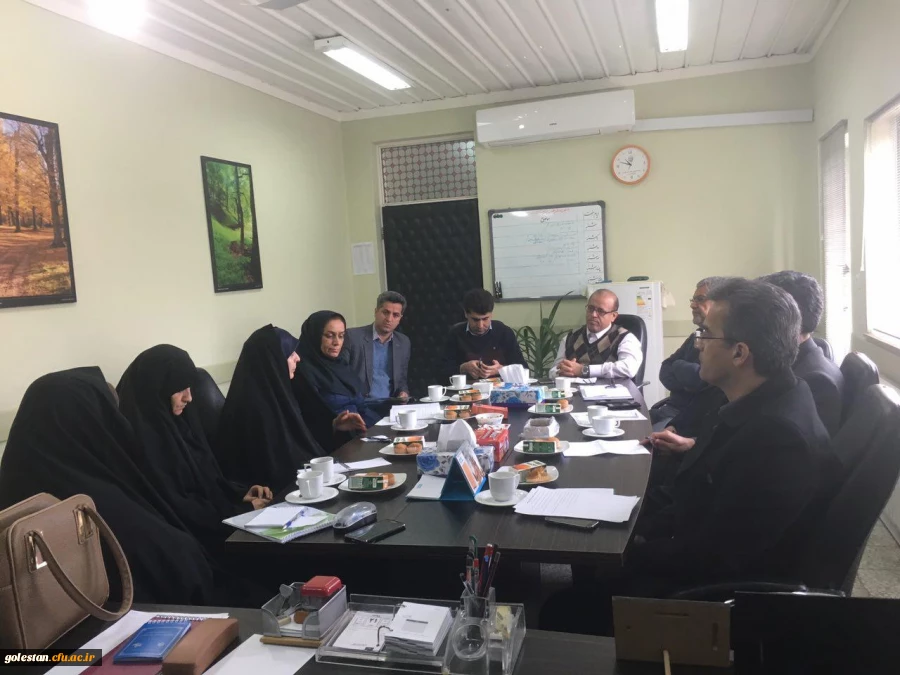 برگزاری جلسه شورای پژوهش استان 8