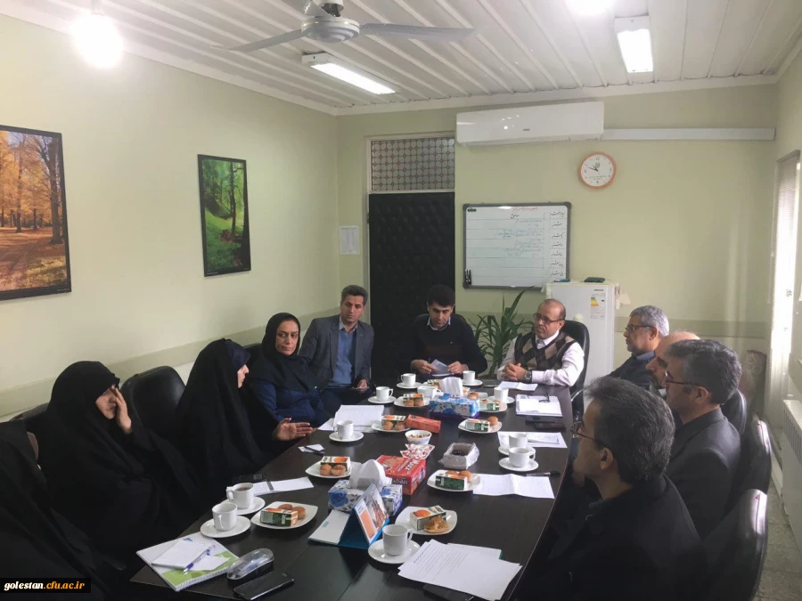 برگزاری جلسه شورای پژوهش استان 2