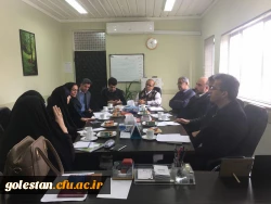 برگزاری جلسه شورای پژوهش استان 7