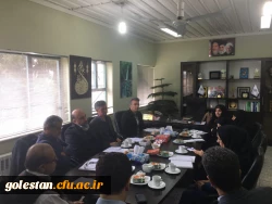 برگزاری جلسه شورای پژوهش استان 6