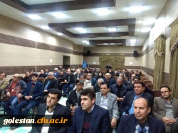 برگزاری جلسه معارفه معاون هماهنگی واحد دانشگاهی شهید بهشتی گنبدکاووس 5