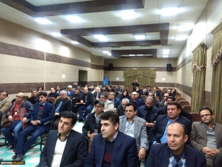 برگزاری جلسه معارفه معاون هماهنگی واحد دانشگاهی شهید بهشتی گنبدکاووس 5