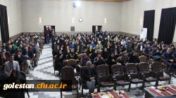 با حضور دکتر قنبری از برگزیدگان جشنواره فرهنگی و هنری تقدیر شد. 9