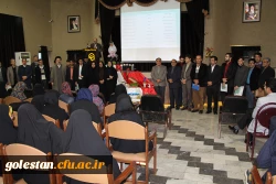 با حضور دکتر قنبری از برگزیدگان جشنواره فرهنگی و هنری تقدیر شد. 8