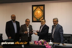 تفاهم نامه همکاری دانشگاه با اداره کل بنیادشهید و امور ایثارگران استان گلستان 2