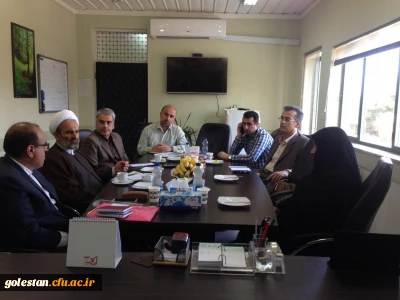 جلسه هم اندیشی مسئولین دانشگاه فرهنگیان با حجت الاسلام درودی، معاون امور استان ها و مسئول ستاد همکاری حوزه های علمیه و وزارت آموزش و پرورش